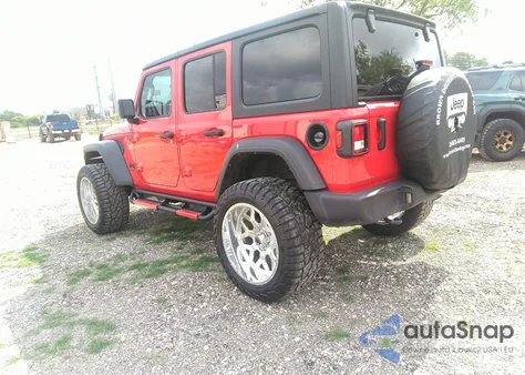2024 Jeep Wrangler 4-Door Sport S 4X4 из США, поврежденный, VIN 1C4PJXDNXRW110431
